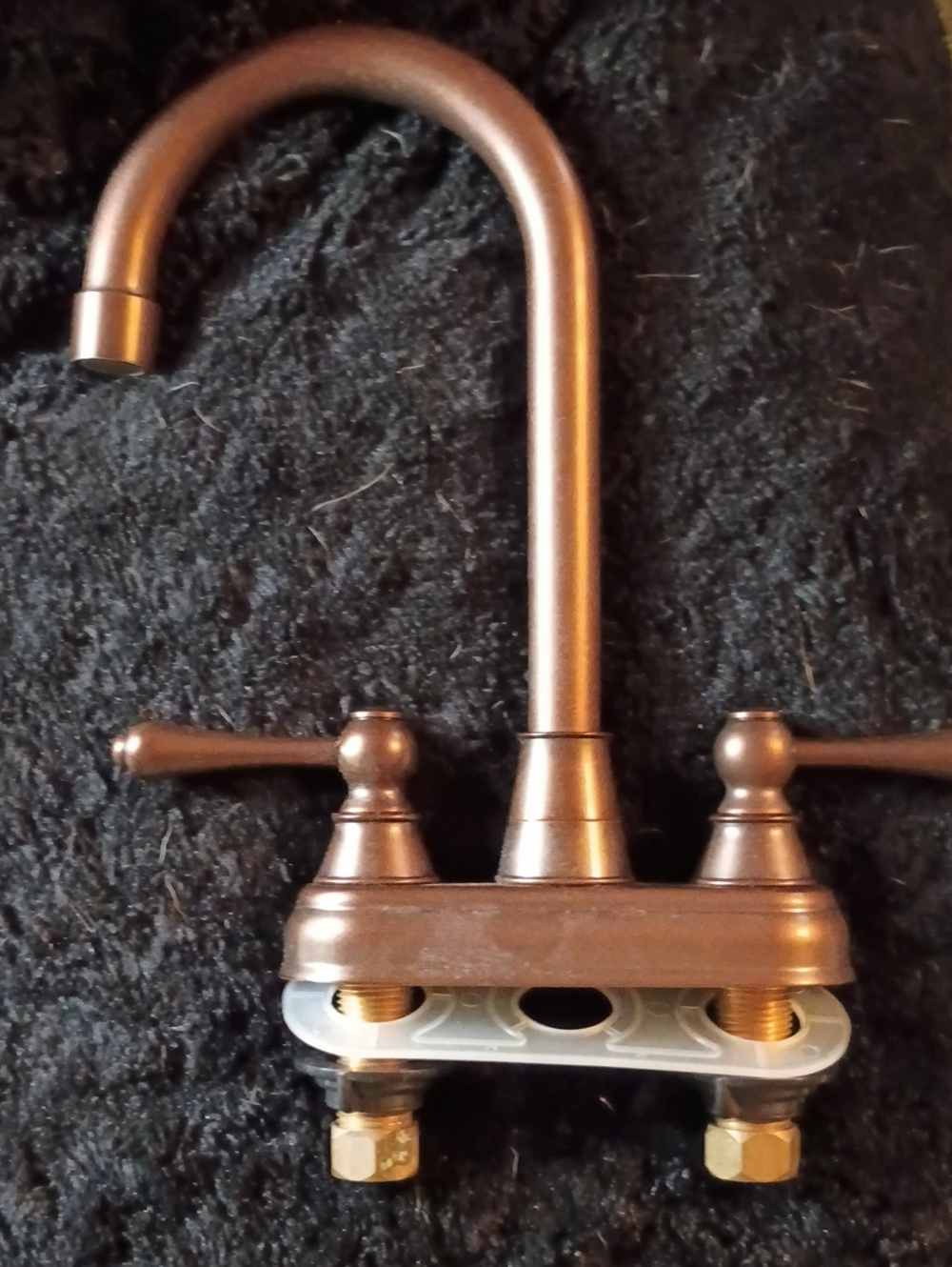 Pegasus Heritage Bronze Bar FaucetTwo-Handle Kitchen Faucet in Oil-Rubbed Bronze